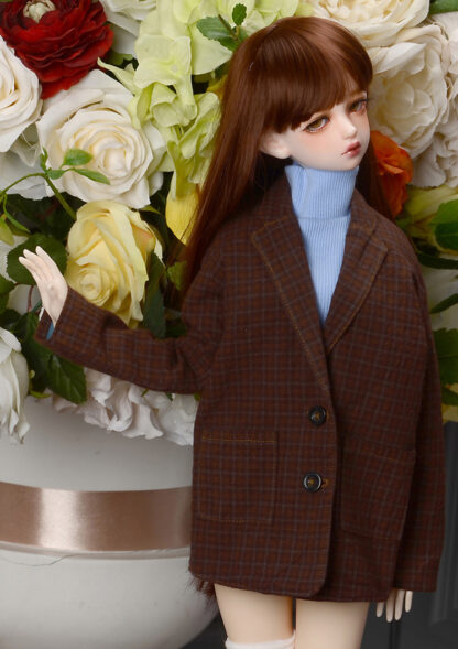 dollmore sd brown plaid jacket
