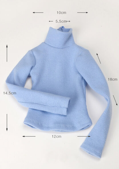 dollmore sd sky blue turtleneck