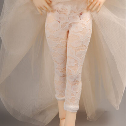 dollmore msd tt lace leggings white