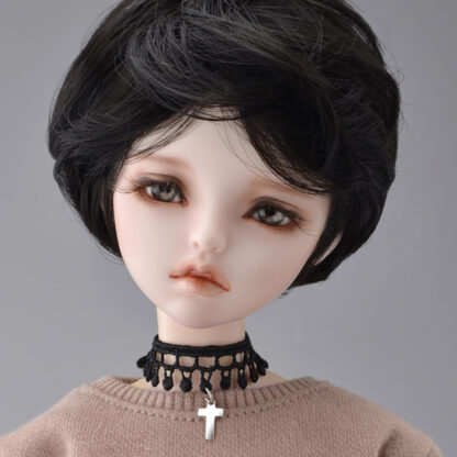 dollmore msd sd drop cross choker black white