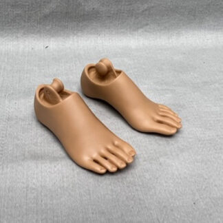 minifee hook heel feet tan skin