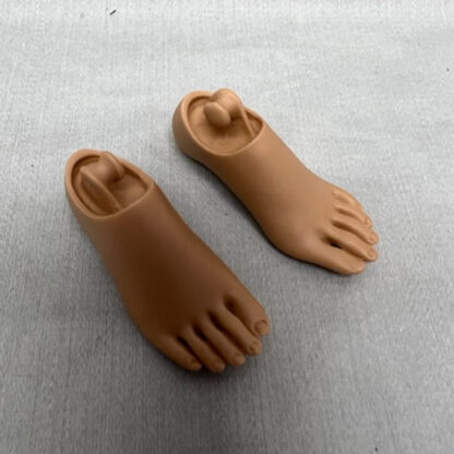 minifee hook heel feet tan skin