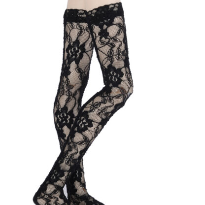 dollmore sd classic black lace stockings