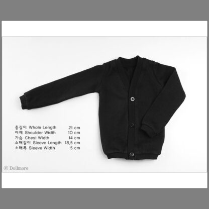 dollmore sd muki cardigan black
