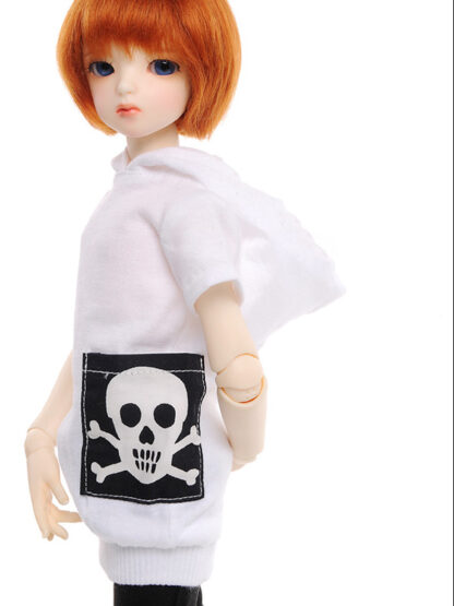 dollmore msd skull pocket hood t