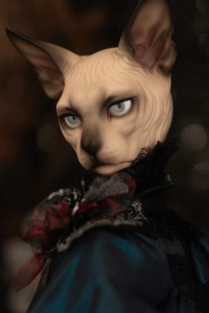 F60 Kanis Designer Complete, TAN + Falidae (Cat) Kanis Head w/Make Up - Image 35