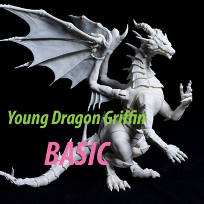 Young Dragon Griffin BASIC, Blue/Black Skin, Blank