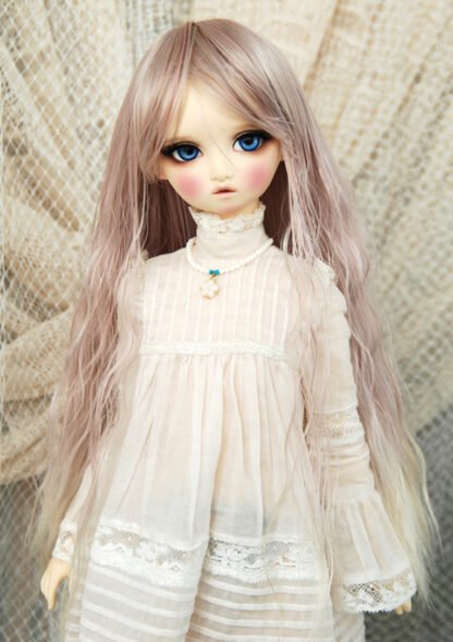 leekeworld art wig lavender eve long