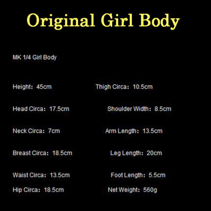 mystic kids msd girl body