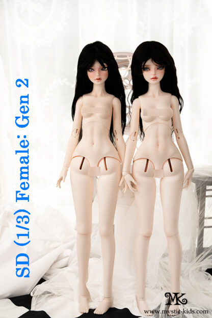 mystic kids sd female body gen 2