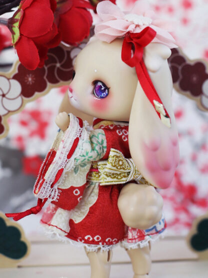 dearmine q milk tea sakura mochi