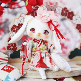 dearmine q pure white sakura mochi