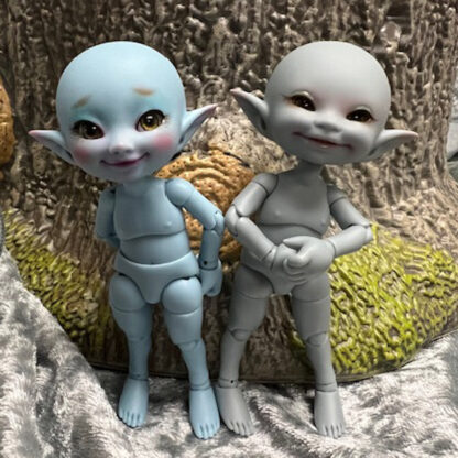 realpuki elf gray blue gray