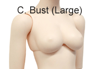 fairyland minifee active girl bust