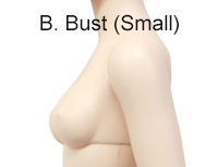 fairyland minifee active girl bust