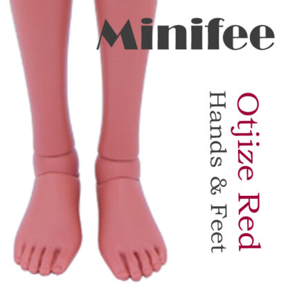 minifee hands feet otjize red