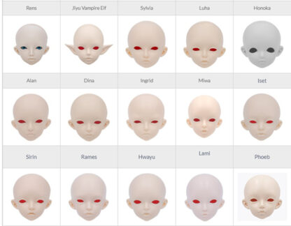 minifee sculpts