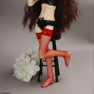 dollmore msd red net stockings