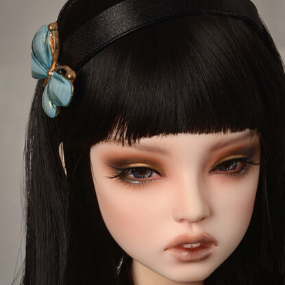 dollmore sd msd blue butterfly headband