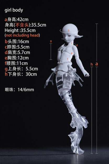 Bone Mermaid Liliya Full Set, Wall White - Image 30