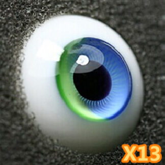brilliant glass eyes x13