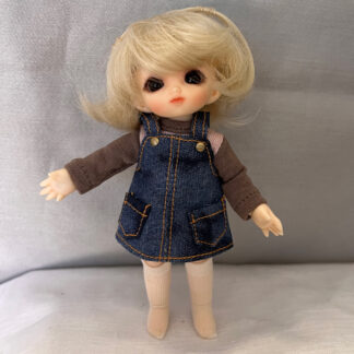 any doll denim jumper