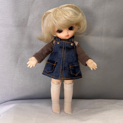 any doll denim jumper