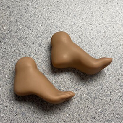 logan doll parts heel feet