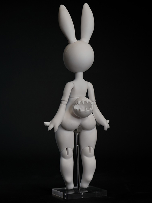 coral reef bjd white rabbit