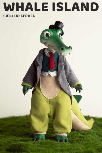 coral reef crocodile bobby