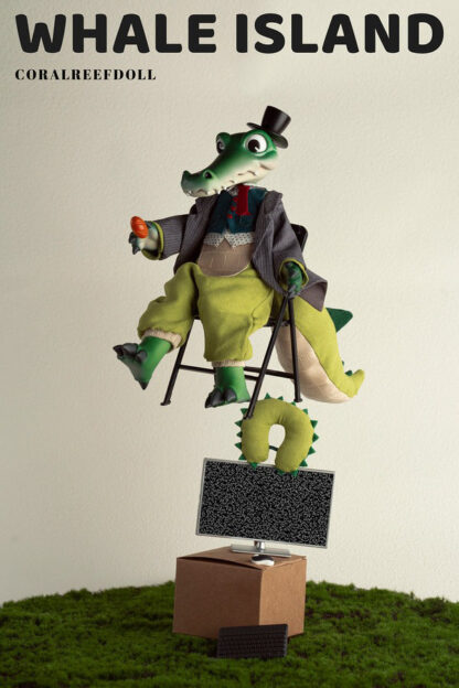 coral reef crocodile bobby