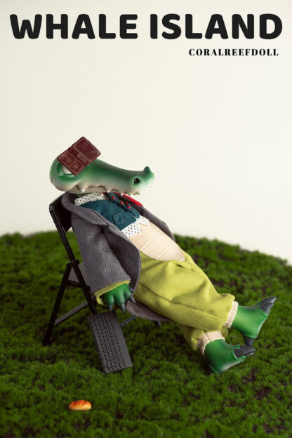 coral reef crocodile bobby