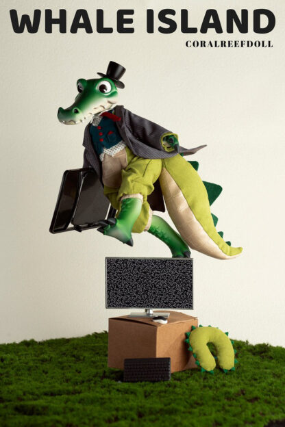 coral reef crocodile bobby