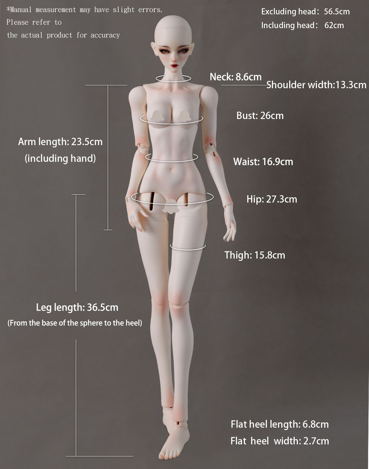 gem 62cm female body