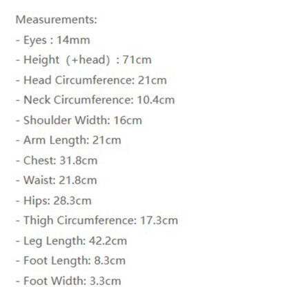 gem 71cm boy body