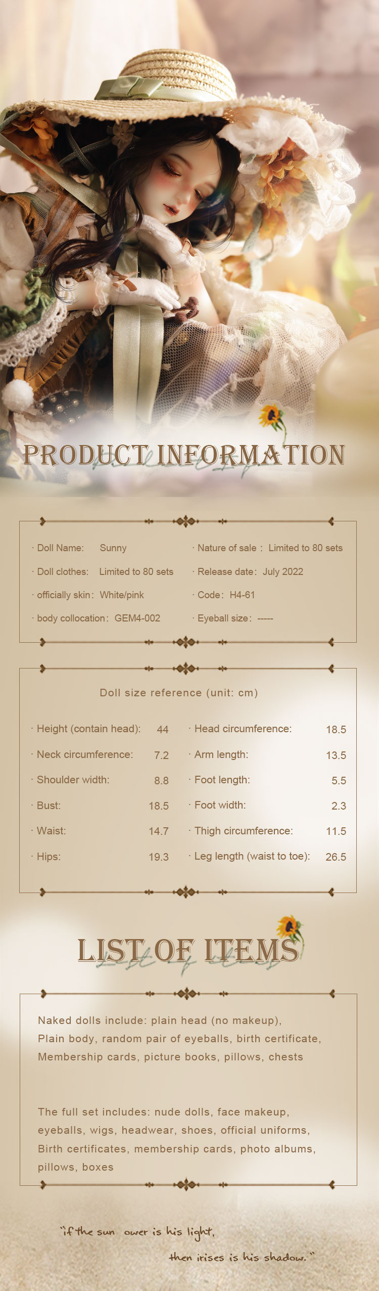 gem msd sunflower sleepy