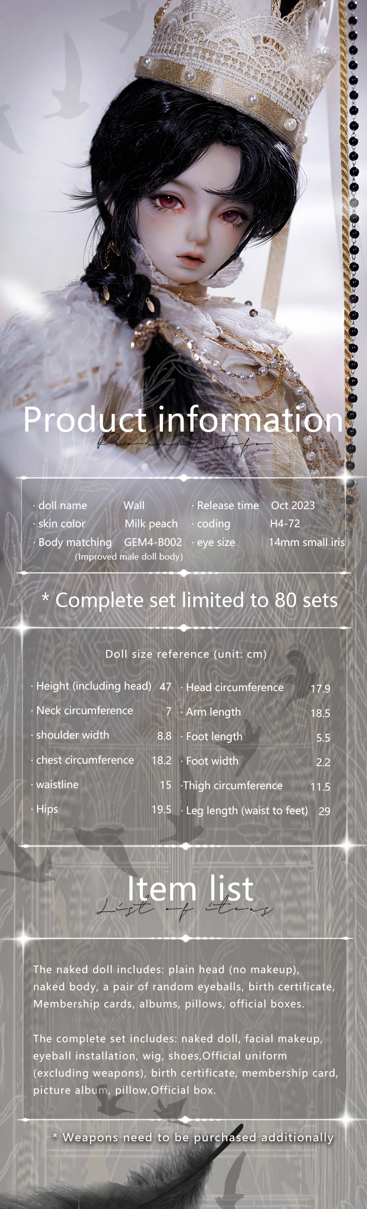 gem msd white crow wall