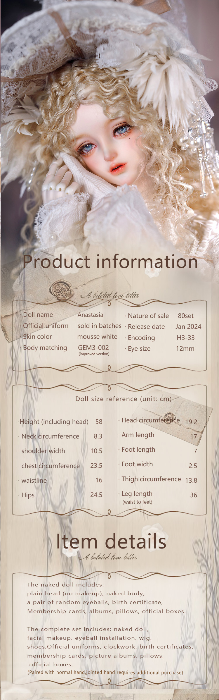 gem of doll sd anastasia