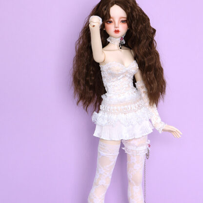 dollmore msd reko lace dress white