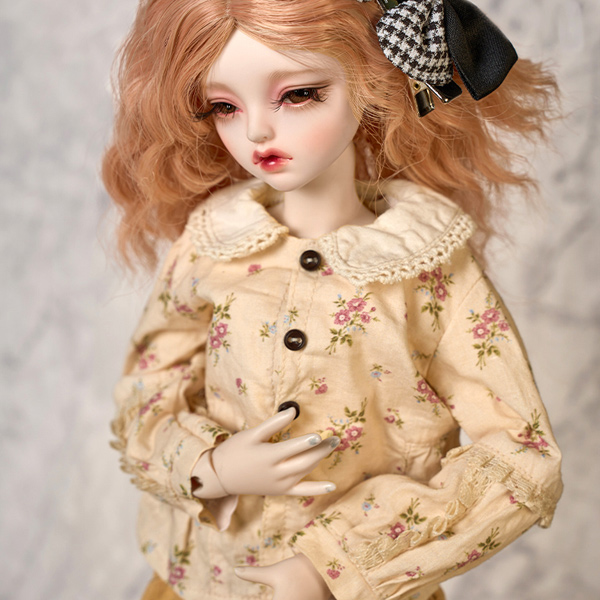 dollmore msd vintage floral blouse