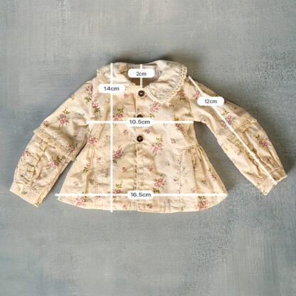 dollmore msd vintage floral blouse