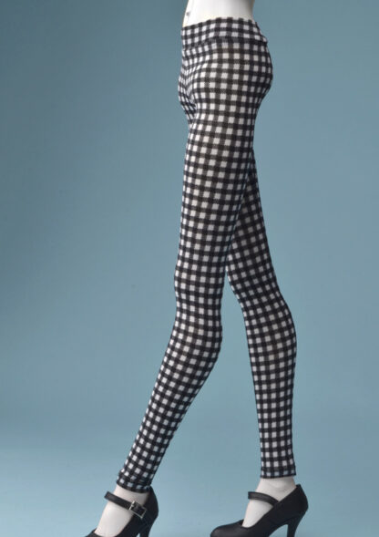dollmore sd black white check leggings