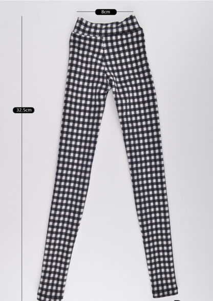 dollmore sd black white check leggings