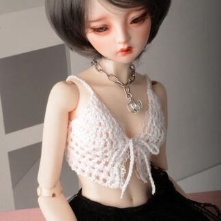 dollmore sd knit halter black white