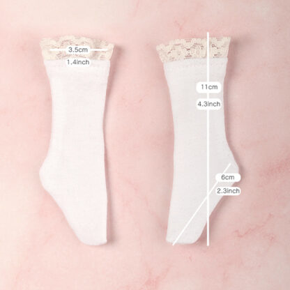 dollmore sd lace top white ankle socks