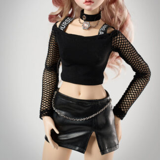 dollmore sd split mini skirt