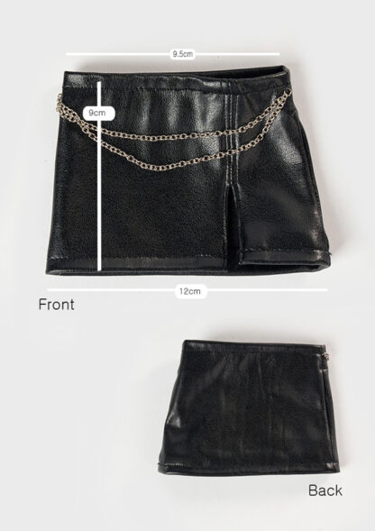 dollmore sd split mini skirt