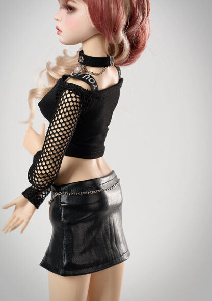 dollmore sd split mini skirt