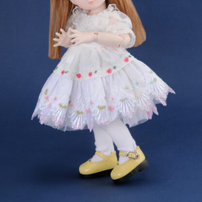 dollmore yo sd basic mary janes yellow enamel