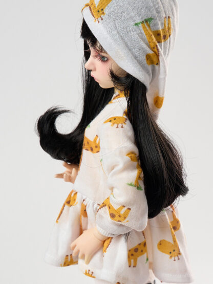 dollmore msd zoo hood dress yellow